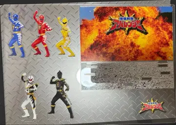 전 슈퍼 전대전 아크릴 디오라마 폭룡전대 아바렌쟈