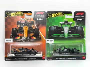 핫휠 F1 맥라렌 F1 팀 #4 킥 자우버 F1 팀 #24