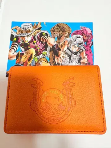 죠죠의 기묘한 모험 Part7 스틸 볼런 명함지갑 SBR