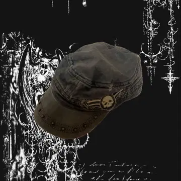 그런지 y2k grunge 워크캡 헤이세이 갸루 빈티지