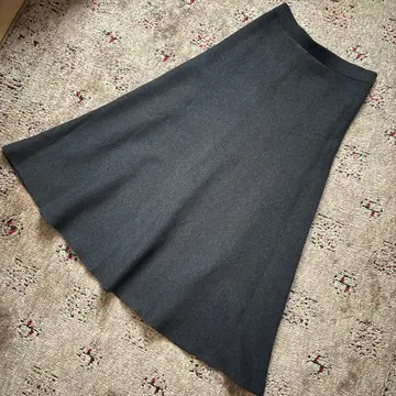 studio CLIP 12게이지 니트 플레어 스커트