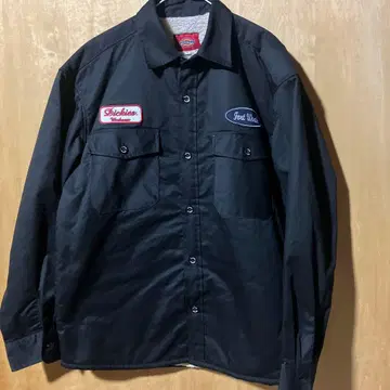 Dickies 디키즈 보아 안감 셔츠 블랙 sizeXL 방한
