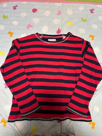 pinecone 파인콘 보더 마린 긴팔T셔츠 롱T