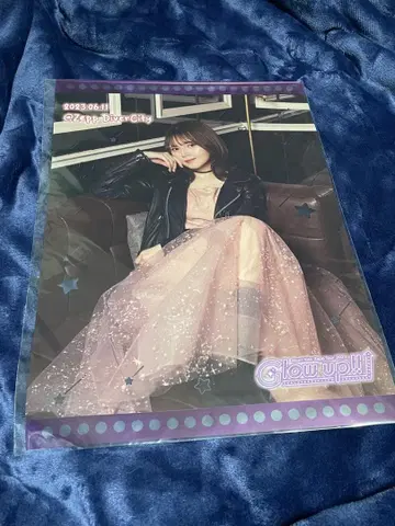 키토 아카리 Zepp 투어 도쿄 입장 특전 클리어 포스터