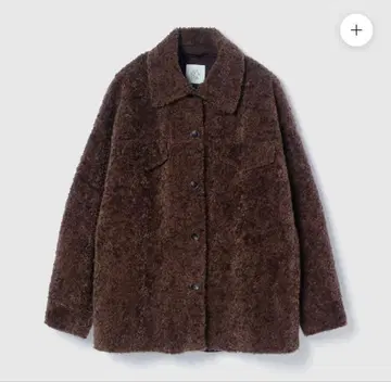 [ 미사용 ] searoomlynn BOA 스웨이드 오버 셔츠 자켓 M