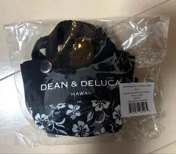 하와이 한정판 딘앤델루카 에코백 블랙