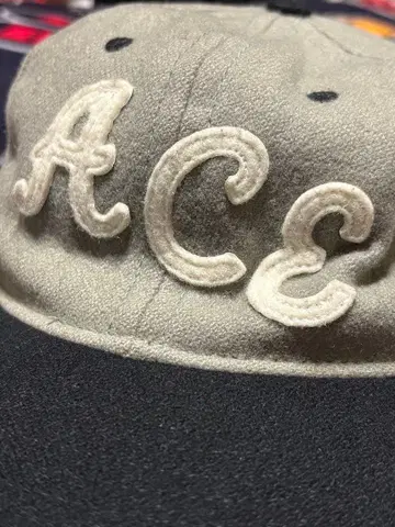 ACE 자수 이벳필드 플란넬