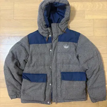 adidas 아디다스 다운 자켓 트레포일 로고 사이즈 S