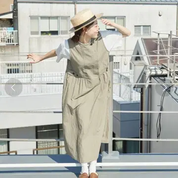 [ PAR ICI ] 슬리브리스 원피스 베이지