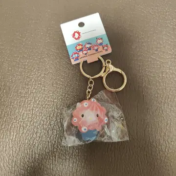산리오 미야쿠미야쿠 클리어 컬러 키링 헬로키티 박람회