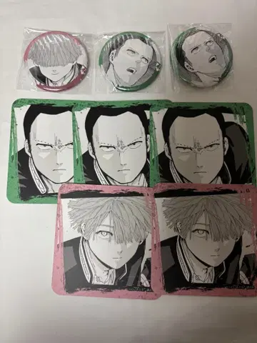 WIND BREAKER 쿠스미 에노모토 프린세스 카페 코스터 캔뱃지