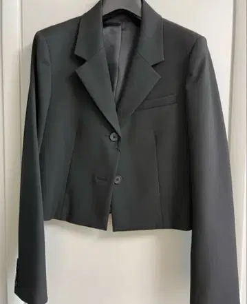 MUSINSA STANDARD WOMAN CROPPED BLAZER