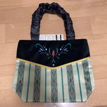 디즈니씨 판타지 스프링스 안나 엘사 토트백 새상품 미사용