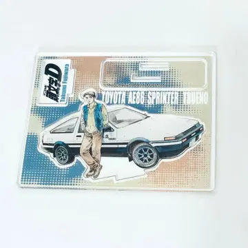 시게노 슈이치 원화전 이니셜D 트레이딩 아크릴 스탠드 후지와라 타쿠미 B