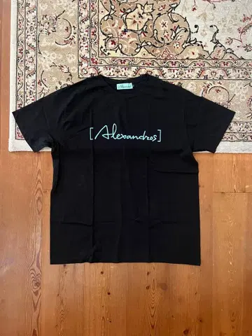 [Alexandros] 로고 T셔츠 L 사이즈 블랙