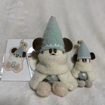 릴린린 인형 배지 참 키체인 2 스카이블루