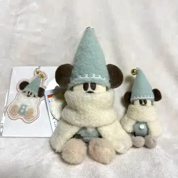 릴린린 인형 배지 참 키체인 2 스카이블루