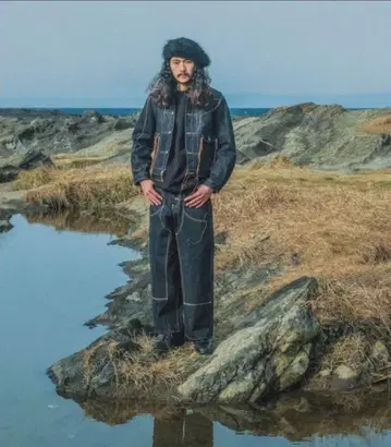 초레어 SUGARHILL 21aw 더블니 데님 슈가힐 레어