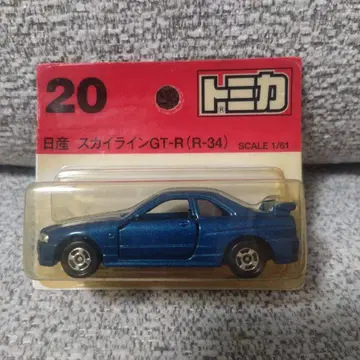토미카 닛산 스카이라인 GT-R (R-34) 블리스터 사양 도어 개폐