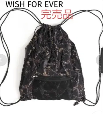 모듬 드로 코드 냅색 블랙 계열