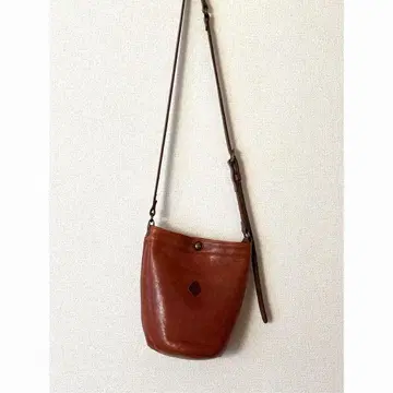 [ CLEDRAN ] 숄더백 가죽 브라운