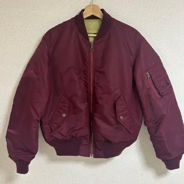 SLY MA-1 자켓 버건디 와인 레드 보르도