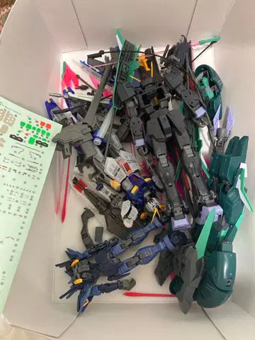 건담 프라모델 정크제품