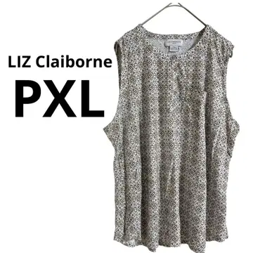 새상품급 LIZ Claiborne [ PXL ] 슬리브리스 튜닉 세련됨