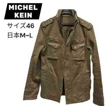 [ 새상품급 ] MICHEL KEIN 카키 자켓 사이즈 46