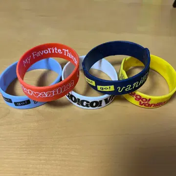 go!go!vanillas 러버 밴드 묶음 판매 (낱개 판매 가능)