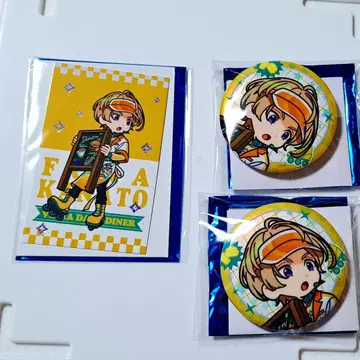 니지산지 AGF 캔 배지 폴라로이드 후라 카나토