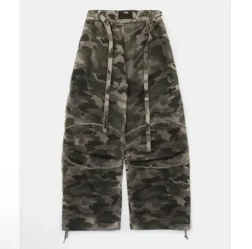 BADBLOOD 카모플라쥬 스웨트 팬츠