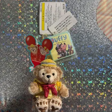 더피 스트랩 옐로우 컬러 약 10cm