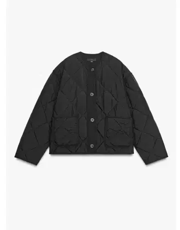 ZARA 패치 포켓 퍼프 자켓