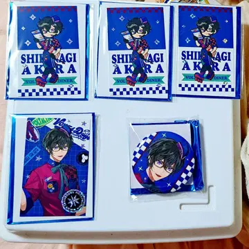 니지산지 AGF 캔 배지 폴라로이드 사계절 아키라