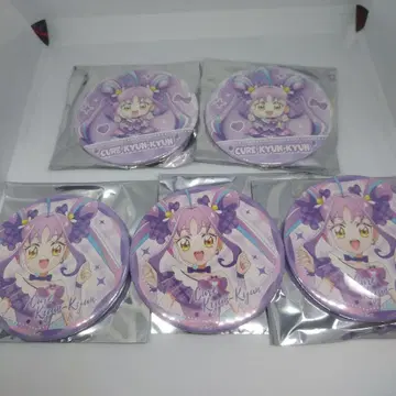 큐어 큥큥 시우 코코로 드림 스테이지 캔뱃지 5개