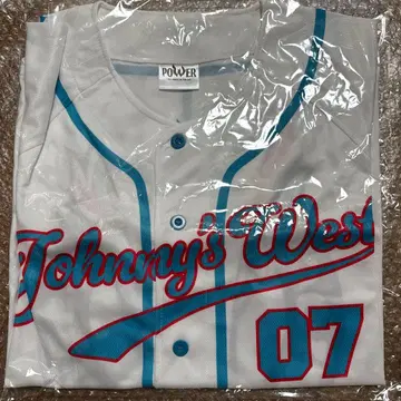 WEST. 쟈니즈WEST POWER 베이스볼 셔츠