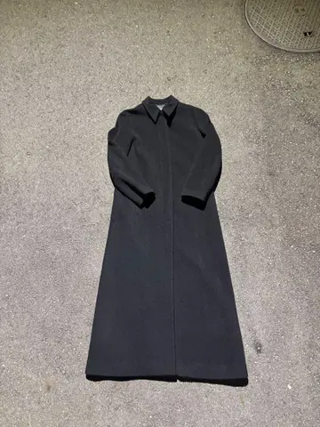 캘빈클라인 장 폴 고티에풍 슈퍼 롱 코트