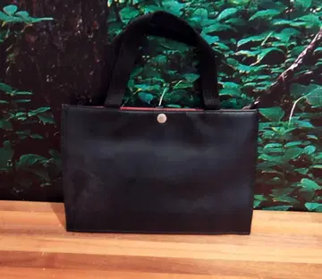 VOCE ARTISAN&ARTIST 미니 토트백 블랙 레드