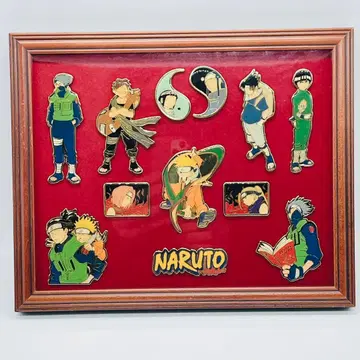 NARUTO 당선품 나루토 액자 핀즈 세트