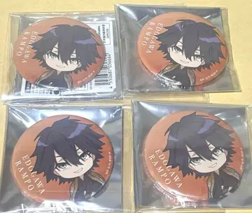 문호 스트레이독스 AGF 에도가와 란포 캔뱃지 4세트