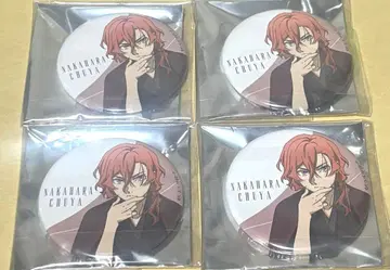문호 스트레이독스 AGF 나카하라 츄야 캔뱃지 4개 세트
