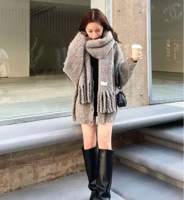 CAPPICIEUX LEMAGE 가디건 머플러