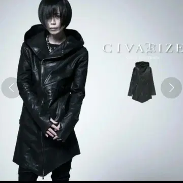 civarize V 레이스 락 g 라이더스 드레이프 후드티