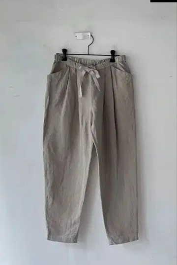 koton 레이온 린넨 드로우 스트링 테이퍼드