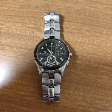 워치 블랙 스테인리스 쿼츠 손목시계