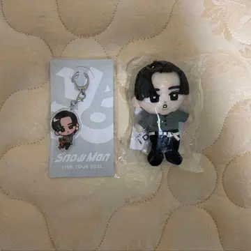 Snow Man 메구로 렌 봉제 인형 스노