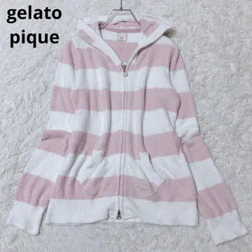 젤라또피케 룸웨어 파자마 가디건 겉옷 후드 보더