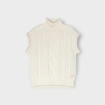 Bilitis dix-sept ans [ 울 케이블 니트 베스트 ]