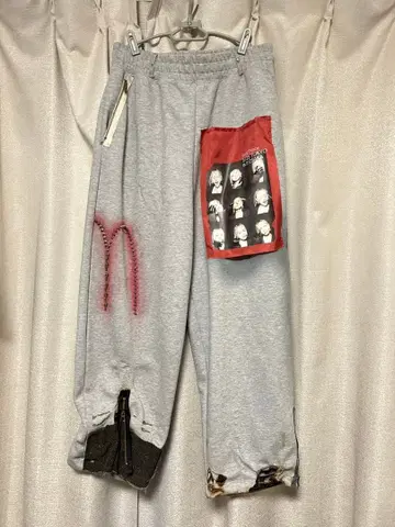 리메이크 그레이 스웨트 팬츠